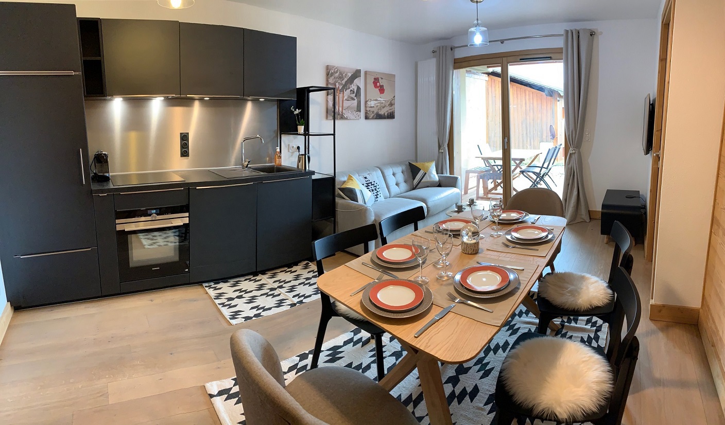 3 pieces 6 personnes - CHALET JORASSE 1 C - Les Saisies