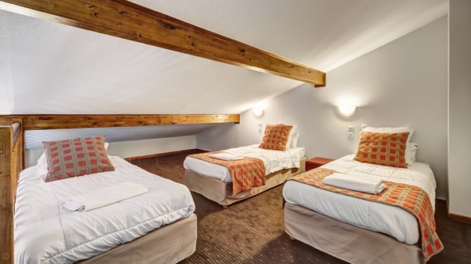 1 bedroom + mezzanine for 5 guests - Résidence Vacanceole Grand Massif 3* - Morillon Village