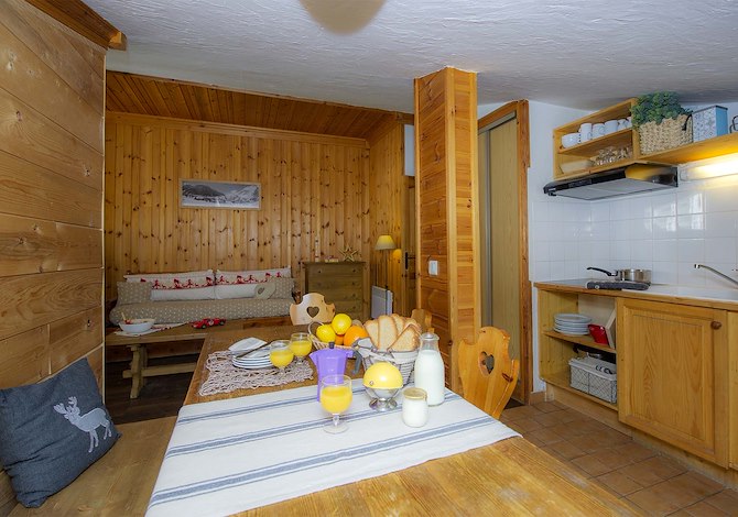 1 bedroom + Alcove 6 people - Résidence Madame Vacances Alpina Lodge 4* - Val d'Isère Centre