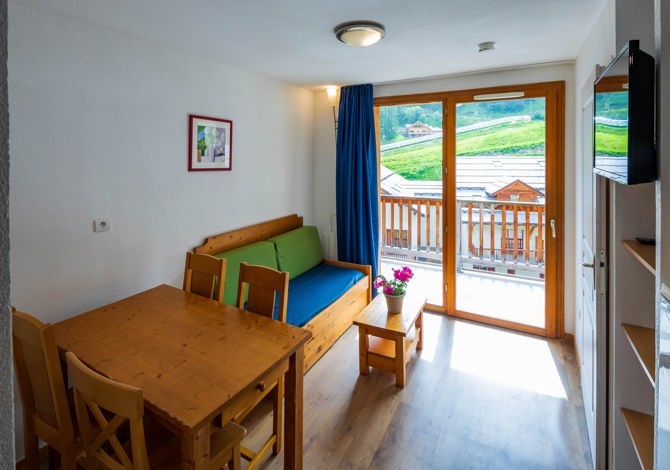 1 bedroom 4/6 people with cabin room - Résidence Les Balcons de Bois Méan 3* - Les Orres