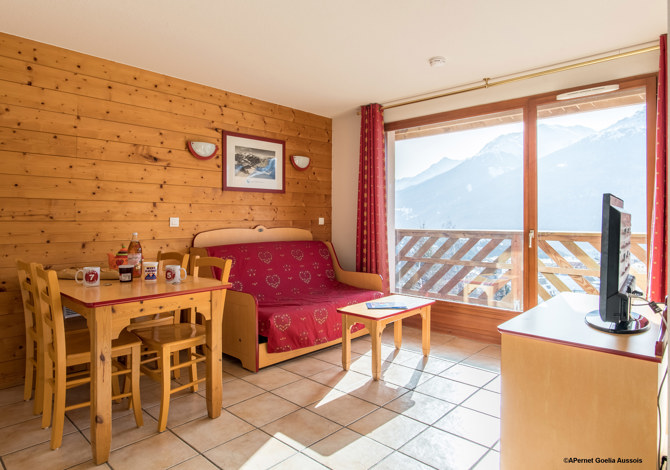  2 bedrooms 6/8 people - Résidence Les Flocons d'Argent 3* - Aussois