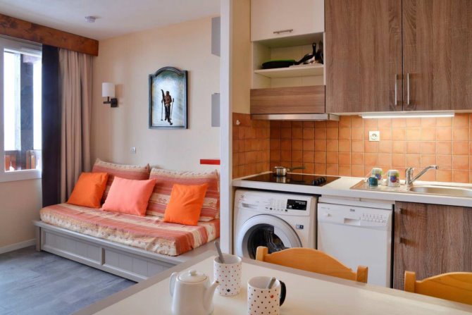 2-room apartment 5 people 413 - travelski home classic - Residence Licorne - Plagne - Belle Plagne