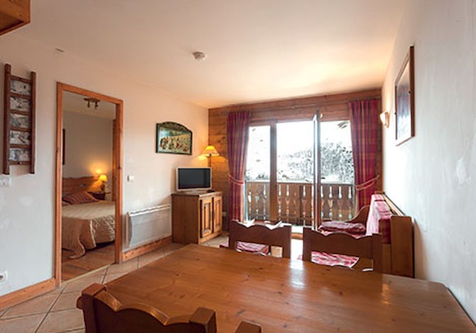 2 rooms 4 people Comfort - Belambra Clubs Résidence Les Menuires - Le Hameau Des Airelles - Les Menuires Preyerand