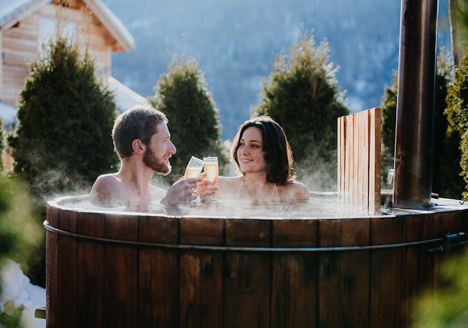 Chalet 3 pièces 4/6 personnes Cosy bain nordique - Résidence Sunêlia Les Logis d'Orres 3* - Les Orres