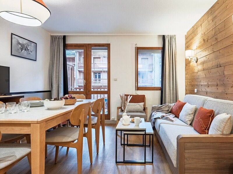 Apartment for 6 people - 1 bedroom + 1 sleeping area - Residence Les Ravines - Méribel Centre 1600