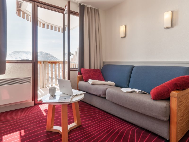 Apartment 6 people - 1 bedroom + 1 sleeping alcove - Mountain view - Pierre & Vacances Residence Antarès - Avoriaz