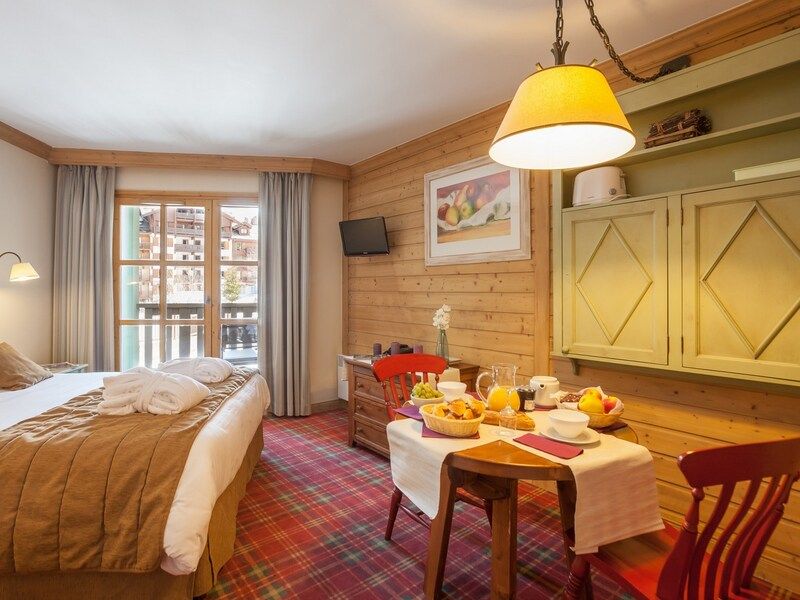 Studio for 2 people - Indoor Pool - Without balcony - Pierre & Vacances Premium residence Arc 1950 Le Village - Les Arcs 1950
