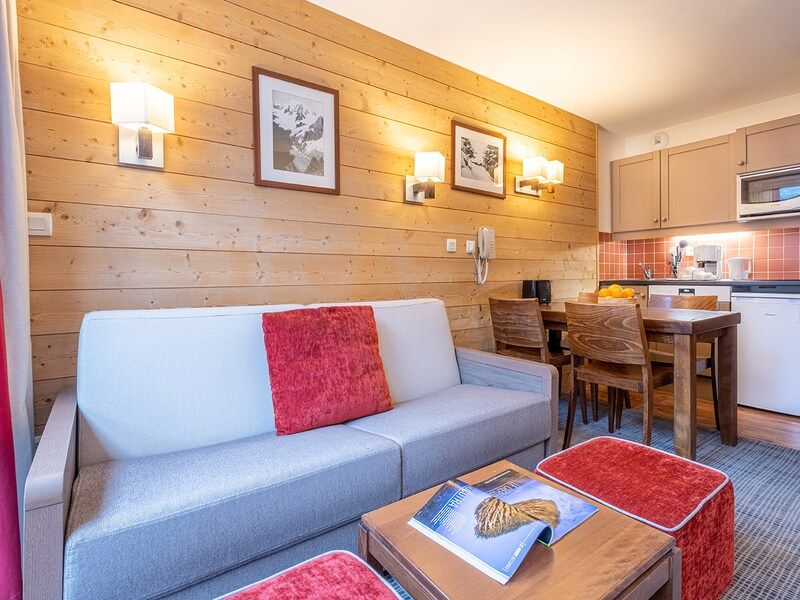 Studio for 4 people - 1 sleeping corner - Pierre & Vacances Residence Le Belmont - Les Arcs 1800