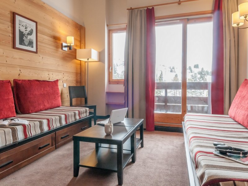 Apartment 8 people - 2 bedrooms + 1 sleeping alcove - Mountain view - Pierre & Vacances Residence Le Quartz - Plagne - Belle Plagne
