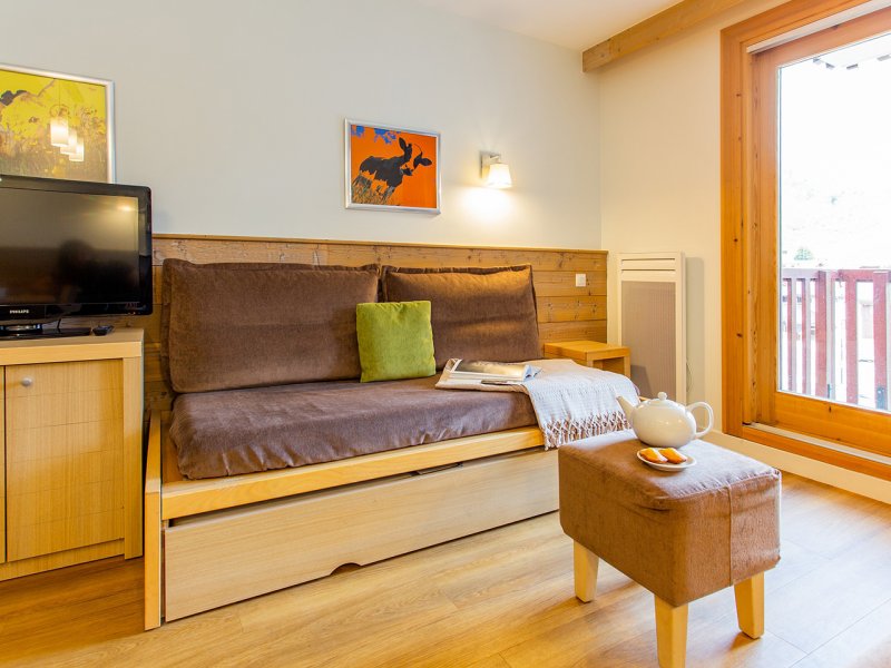 Apartment 6 people - 1 bedroom + 1 sleeping alcove - Pierre & Vacances Residence Les Gémeaux - Plagne - Belle Plagne