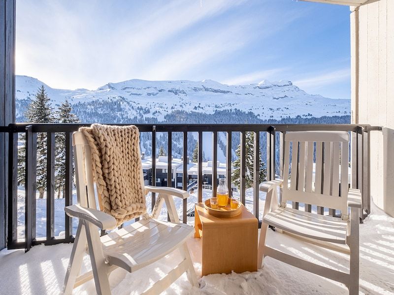 Apartment 6 people - 2 bedrooms - Balcony - South facing - Pierre & Vacances Residence La Forêt - Flaine Forêt 1700
