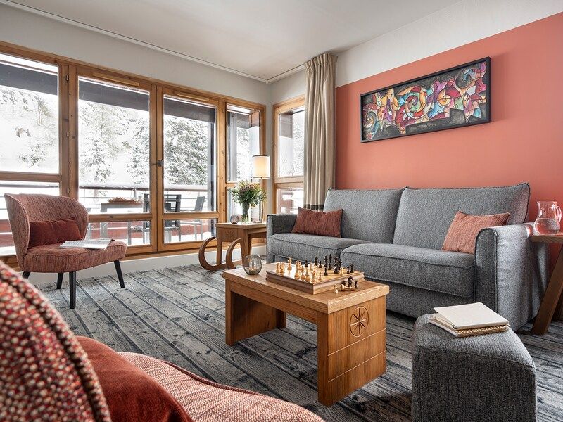 Flat 6 persons - 2 bedrooms Standard - Pierre & Vacances Premium residence Les Terrasses d'Eos - Flaine Montsoleil 1750