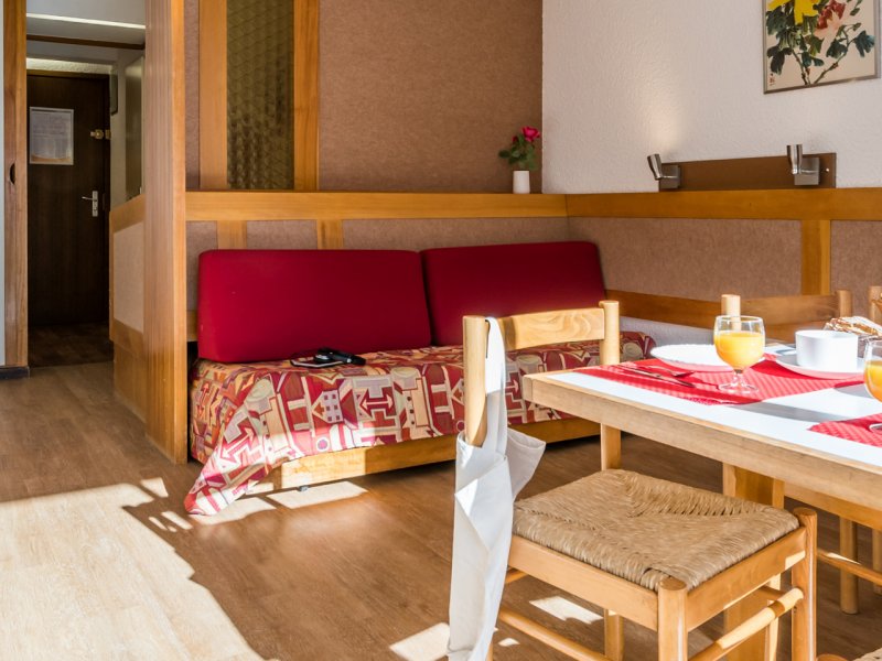 Studio 4 people - 1 sleeping alcove - Pierre & Vacances Residence Le Moriond - Courchevel 1650