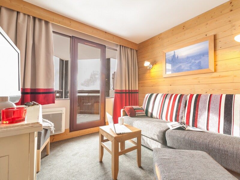 Apartment 4 people - 1 bedroom - South facing - Pierre & Vacances Residence Les Balcons de Bellevarde - Val d'Isère La Daille