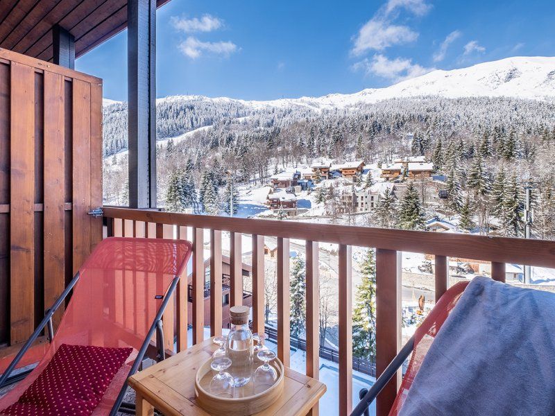 Studio for 4 people - 1 sleeping area - Valley view - Balcony - Pierre & Vacances Residence Le Peillon - Méribel Centre 1600