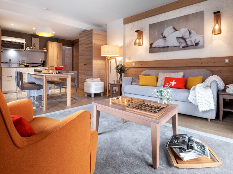 Apartment 6 people - 2 bedrooms - Mountain view - Pierre & Vacances Premium residence L'Hévana - Méribel Centre 1600