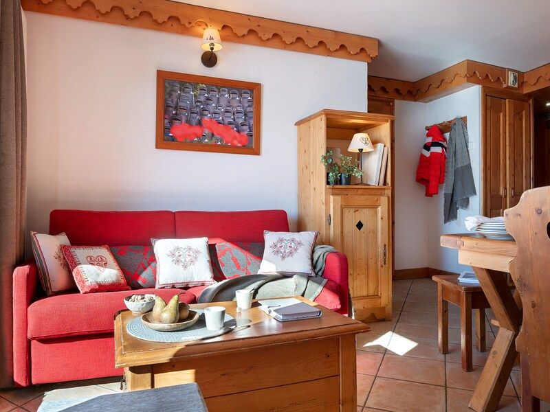Apartment 6 people - 1 bedroom + 1 sleeping alcove - Pierre & Vacances Premium residence Les Alpages de Reberty - Les Menuires Reberty 2000