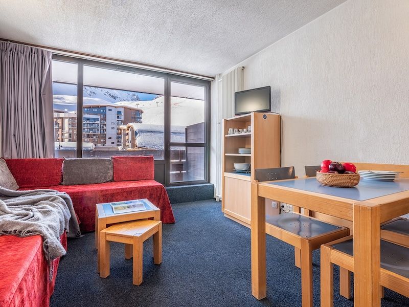 Studio 4 personnes - 1 coin nuit - Balcon - Pierre & Vacances Residence Inter-Résidences - Tignes Val Claret