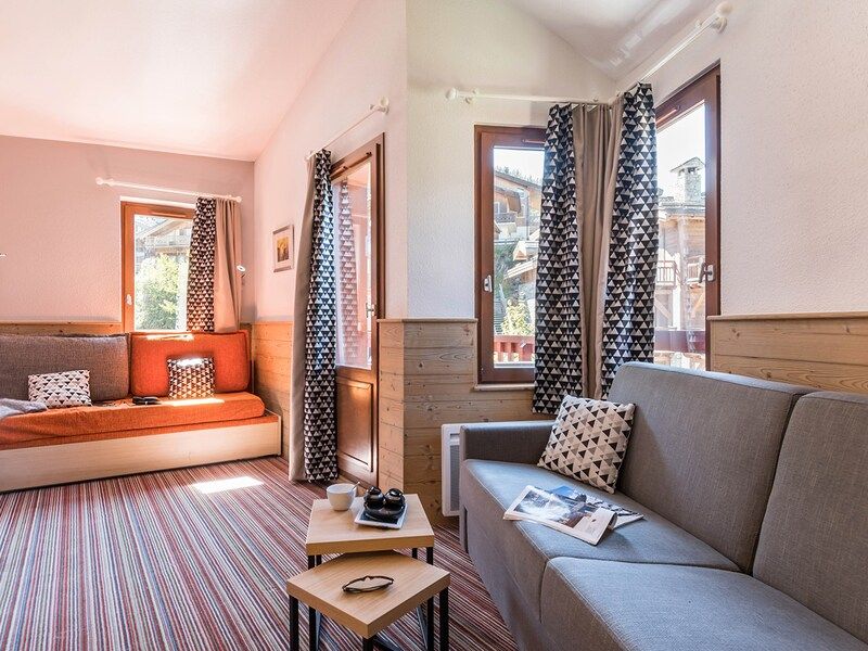 Studio 4 people - Balcony - Pierre & Vacances Residence Le Britania - La Tania