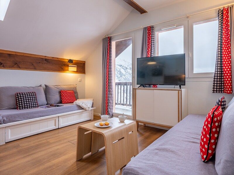 Apartment 8 people - 2 bedrooms + 1 sleeping alcove - Pierre & Vacances Residence Le Thabor - Valmeinier
