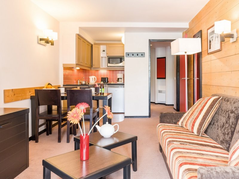 Apartment 4 people - 1 bedroom - Pierre & Vacances Residence Le Tikal - Val Thorens