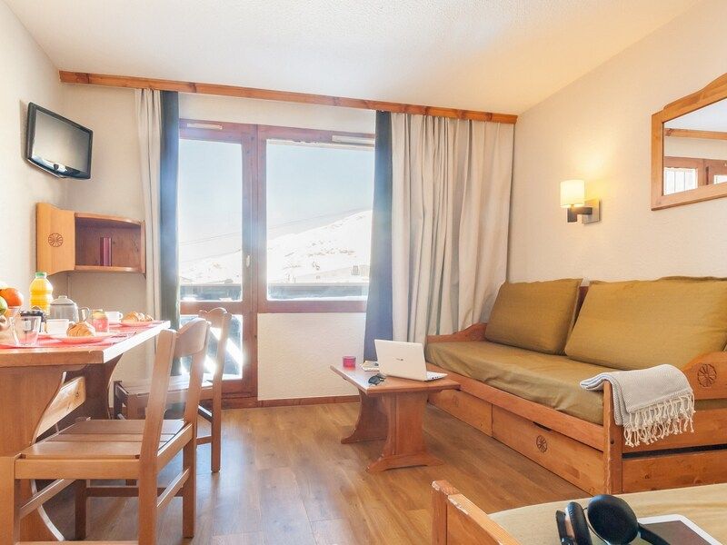 Studio for 4 people - 1 sleeping area - Pierre & Vacances Residence Les Temples du Soleil - Val Thorens