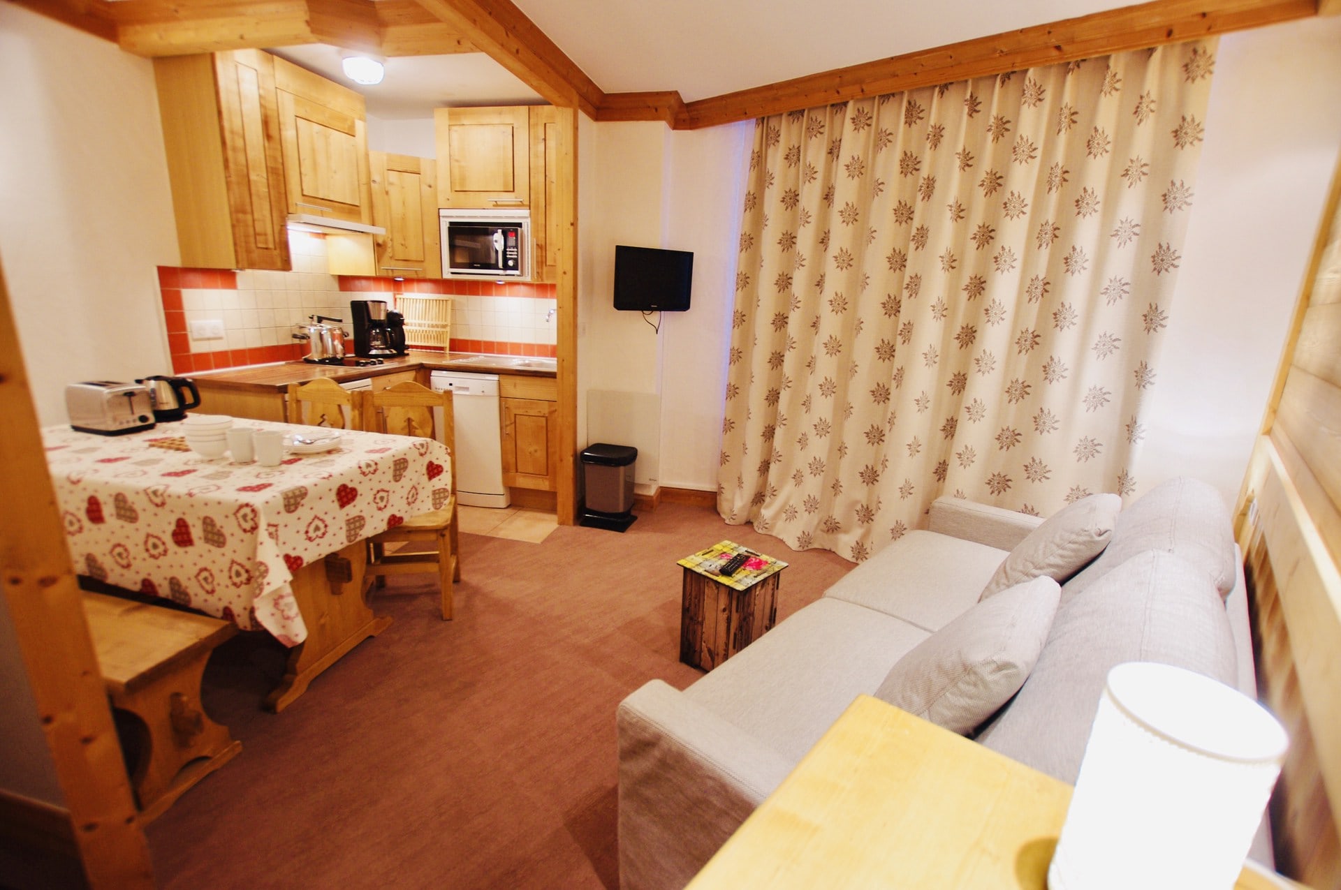 2 rooms 4 people - Apartements HAMEAUX DU BORSAT - Tignes Val Claret