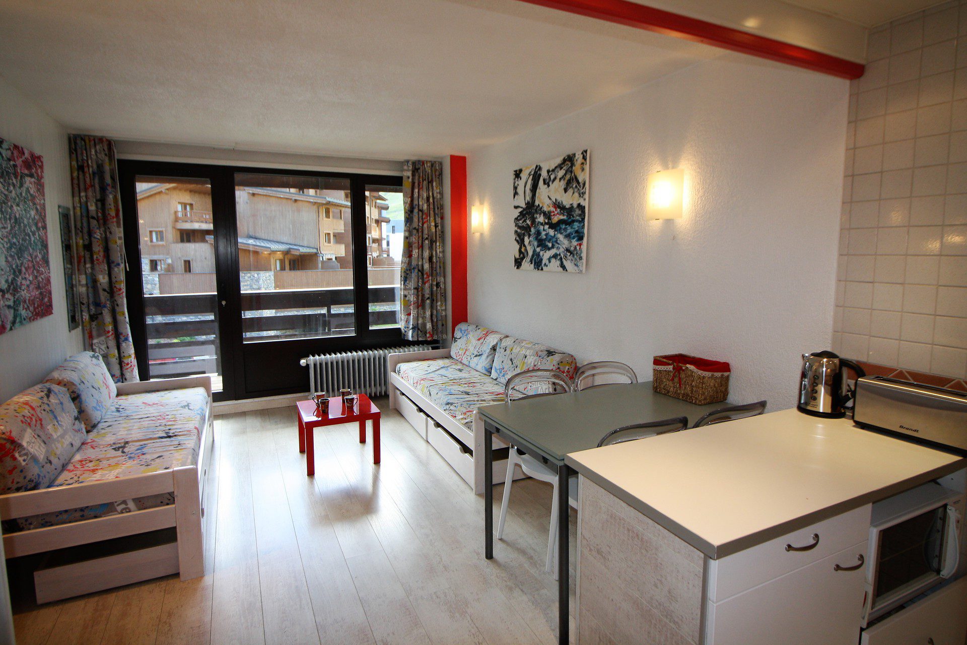 Studio 4 people - Apartements SLALOM - Tignes Val Claret
