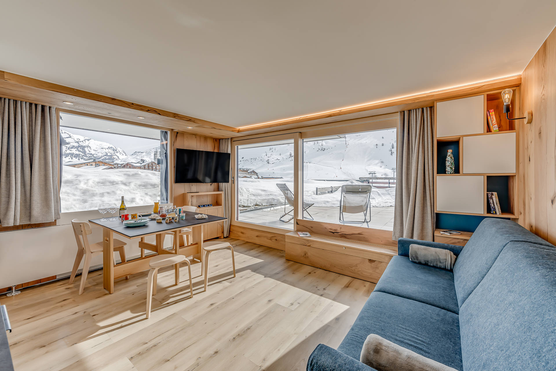 Studio 4 people - Apartements PALAFOUR - Tignes 2100 Le Lac