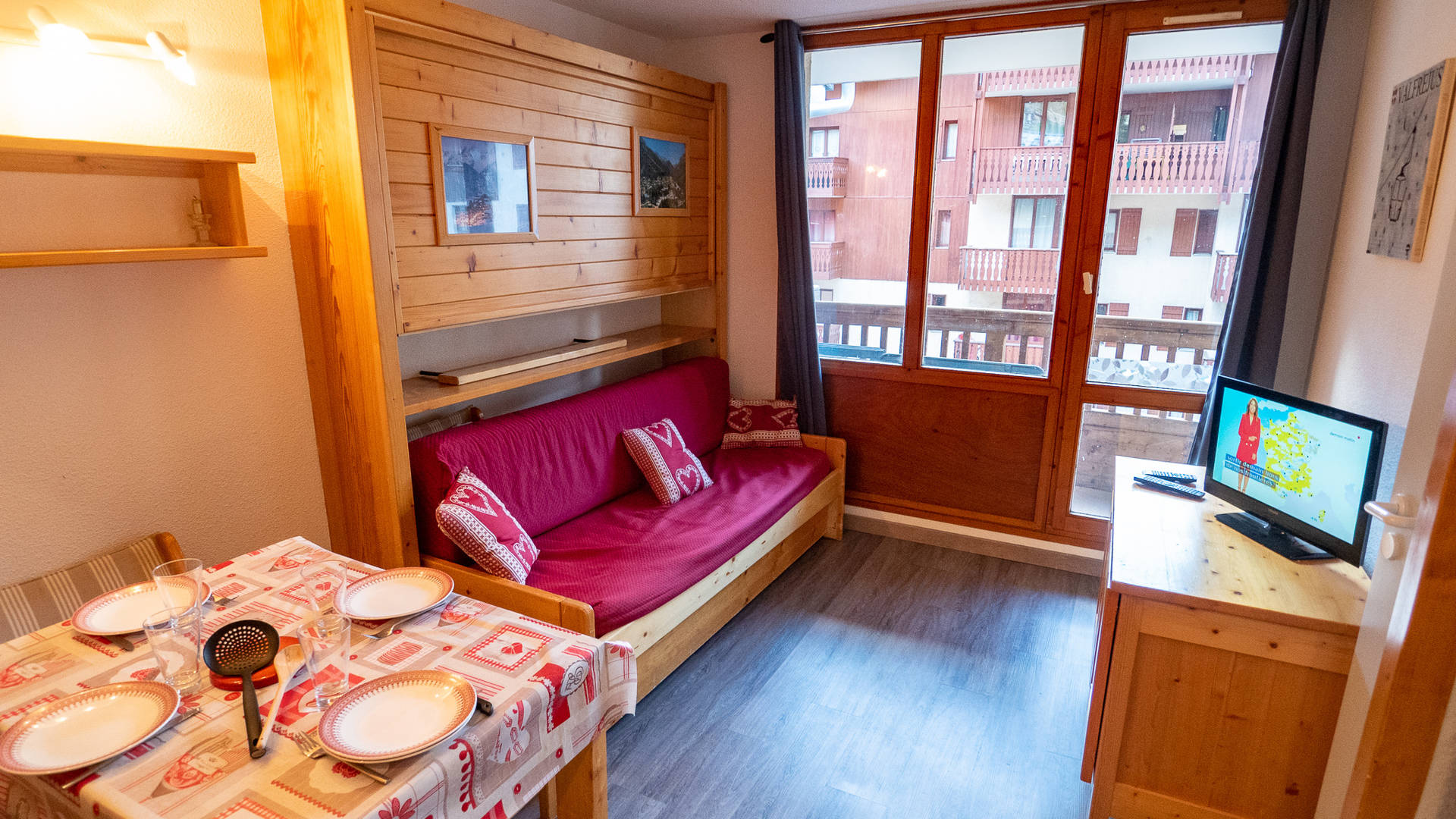 Studio 4 people - Apartements THABOR - Valfréjus