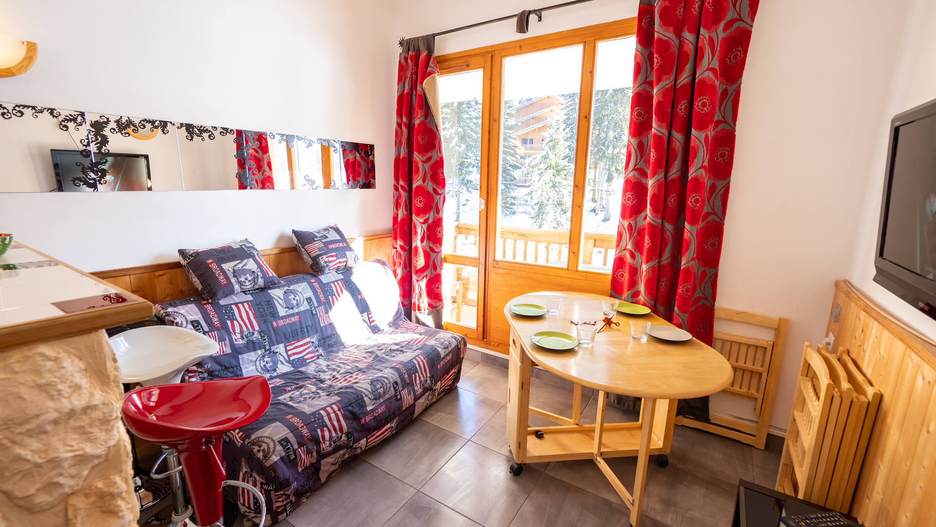2 rooms 4 people - Apartements THABOR - Valfréjus
