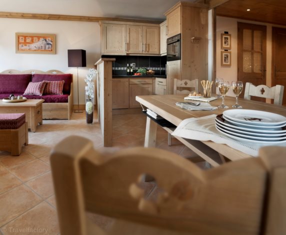 3 Pièces duplex 4/6 personnes Chalet Belles Pistes - Résidence CGH & SPA Les Chalets de Jouvence 4* - Les Carroz d'Araches