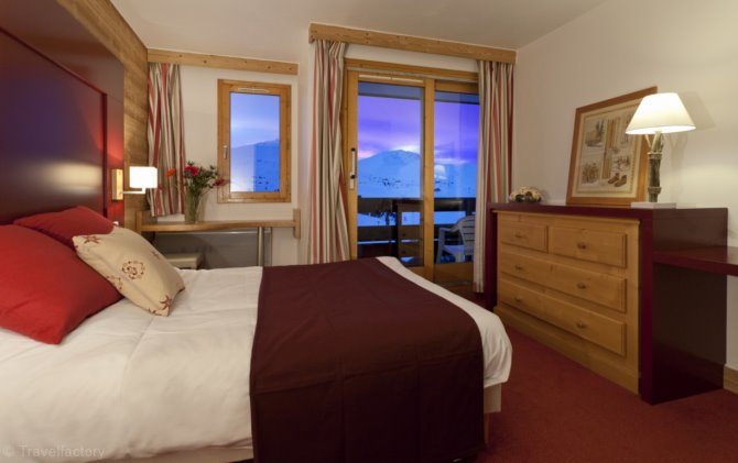 2 bedrooms + 2 cabin rooms 10 people - Résidence Le Centaure 4* - Plagne - Belle Plagne