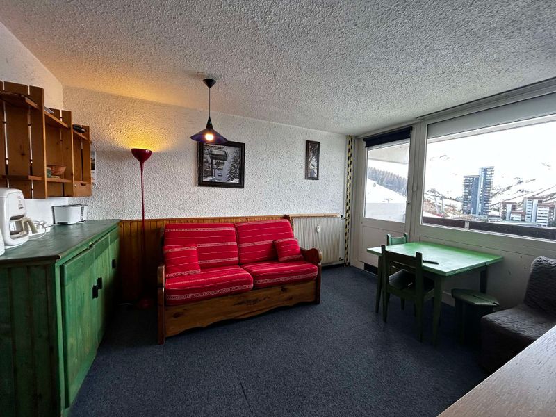Studio 2 personnes - Apartements PELVOUX - Les Menuires Croisette