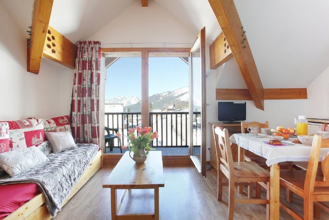 3 Pièces 6 personnes - Résidence Odalys Les Balcons du Soleil 3* - Saint François Longchamp