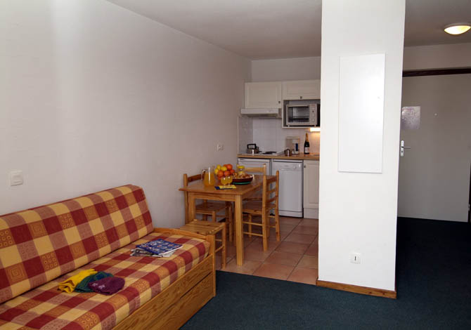 2 Rooms 5 people - Résidence Odalys L'Ours Blanc 3* - Valmeinier