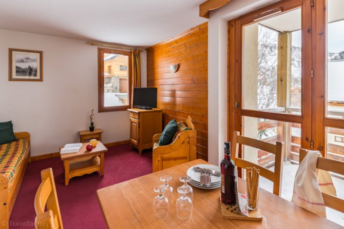 Studio for 2 guests - Résidence Lagrange Vacances Les Chalets du Galibier 4* - Valloire