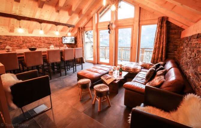 6 Room chalet for 12 people - Chalet Odalys Les Lions Blancs - Valloire