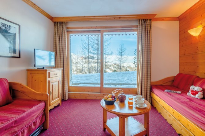 2-room apartment 4 people - travelski home premium - Residence Aspen 4* - Plagne Villages