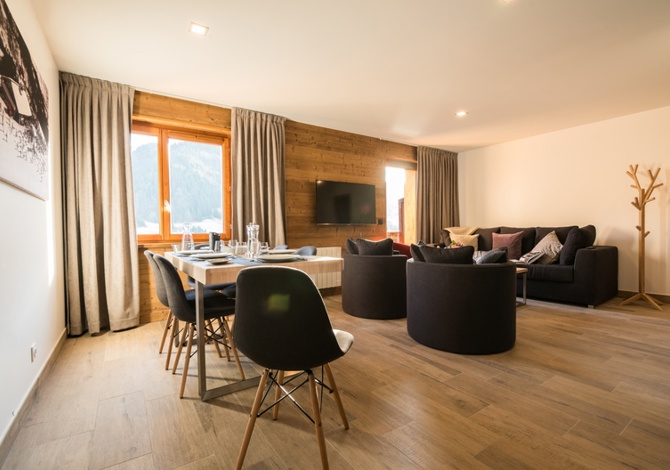 3 Rooms 6 people - Résidence Les Portes de Megève - Megève