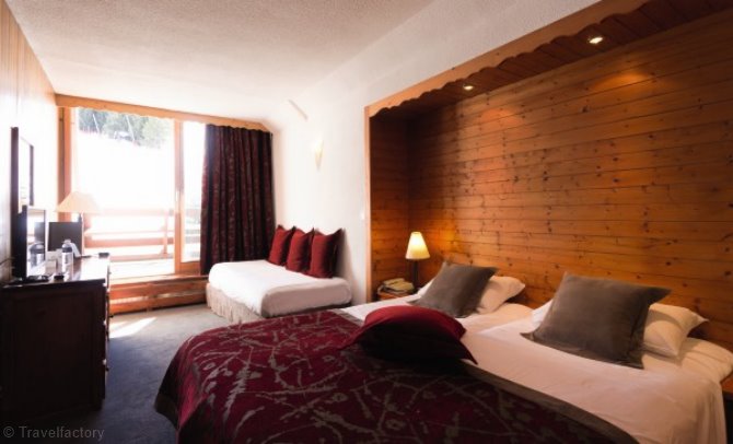 Room accommodates 4 people “Privilège” Half Board - Club Belambra La Cachette 3* - Les Arcs 1600