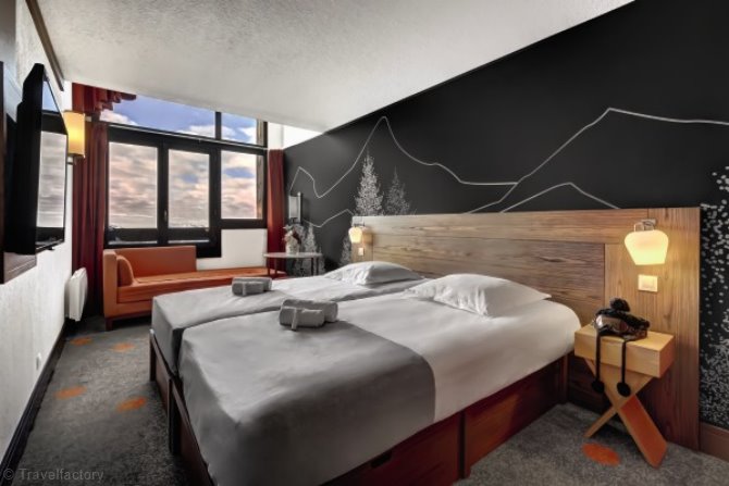 3 person Privilege Communicating Room (2ad & 1child) half board short stay - Belambra Clubs Avoriaz - Les Cimes du Soleil - All inclusive - Avoriaz