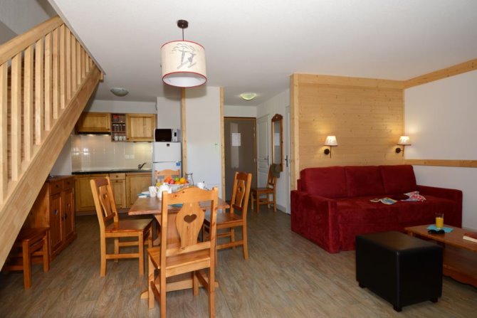 2-room apartment 4/6 people mountain corner - travelski home select - Residence Les Bergers - Saint Sorlin d'Arves