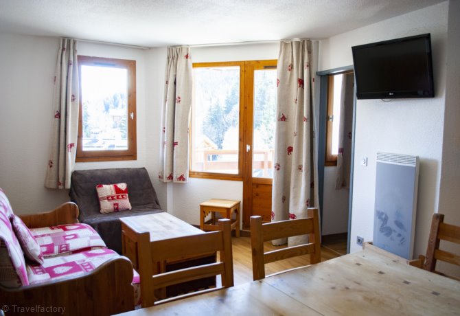 2 rooms 2/4 people - Résidence Le Grand Bois Courchevel 3* - La Tania