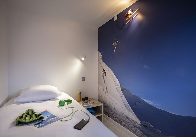 Capsule for 1 person Half board - Hôtel Base Camp Lodge - Bourg Saint Maurice