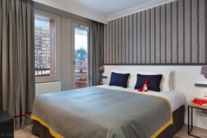 Bedroom 1 person breakfast - Araucaria Hotel & Spa 4* - Plagne Centre