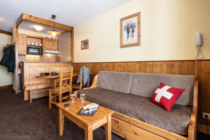 1 bedroom 2/4 people Comfort - Early booking - Résidence Le Cheval Blanc 3* - Val Thorens