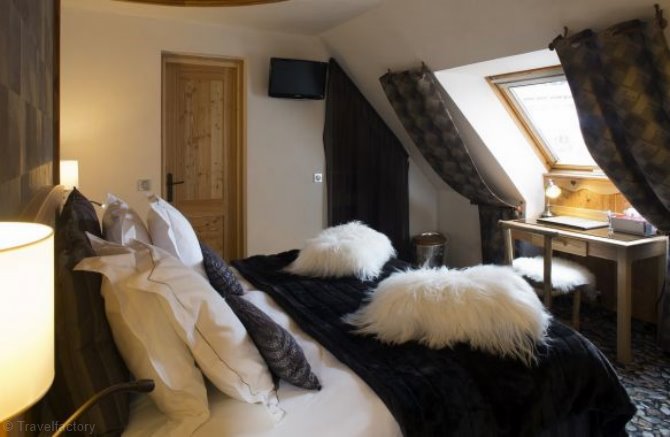 Room 1 person Diablotine Half-Board - Hôtel Chalet Mounier 4* - Les Deux Alpes Venosc