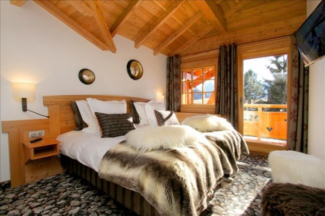 Suite 2 rooms 3 persons Ecrin Familiale Half board - Hôtel Chalet Mounier 4* - Les Deux Alpes Venosc