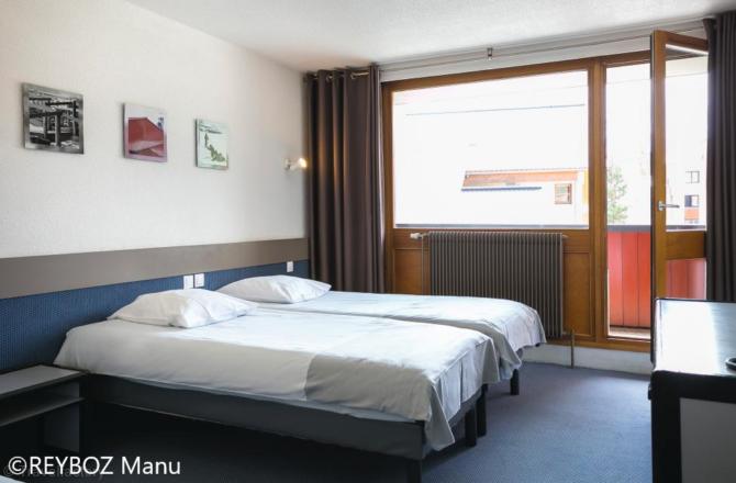 Bedroom 2 people Comfort - Hotel Les 2 Alpes L’Orée des Pistes - Les Deux Alpes Centre